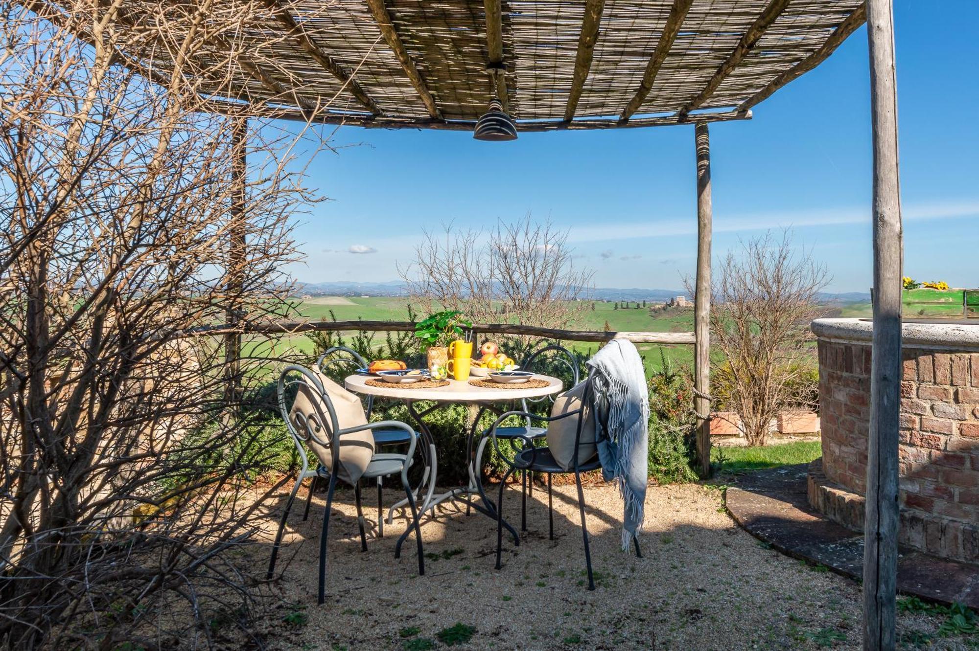 Вилла Sunflower Con Vista Su Siena Корсано Экстерьер фото