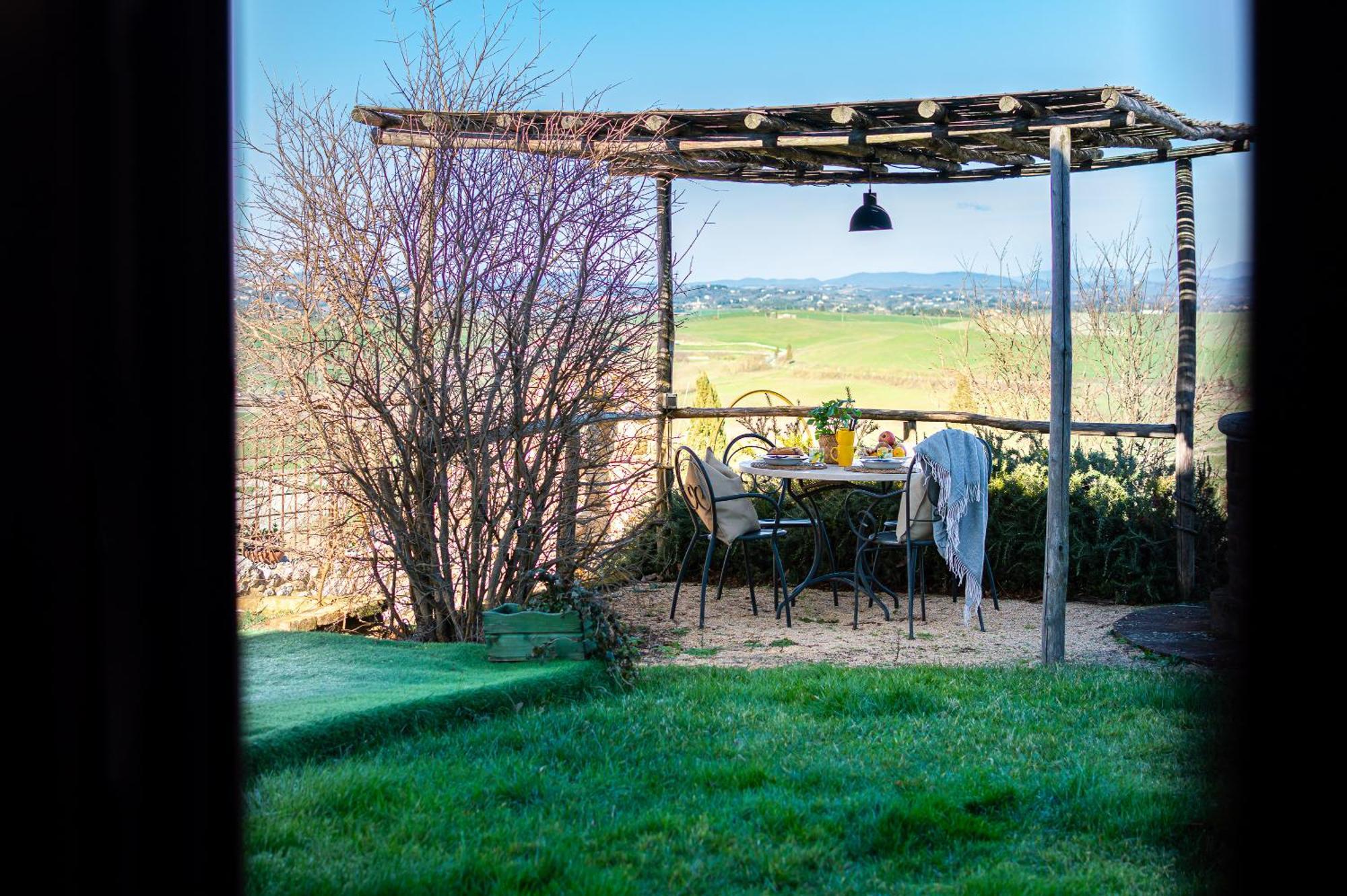 Вилла Sunflower Con Vista Su Siena Корсано Экстерьер фото